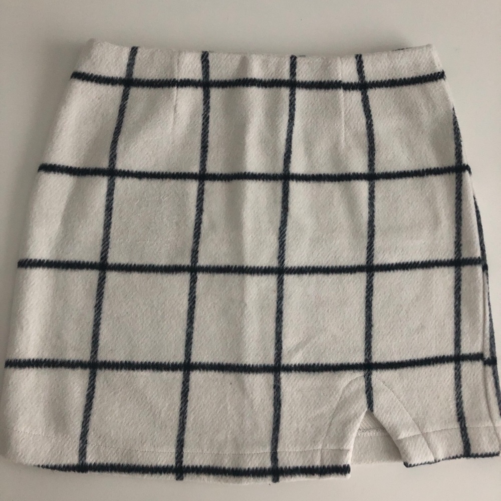 Plaid Mini Skirt